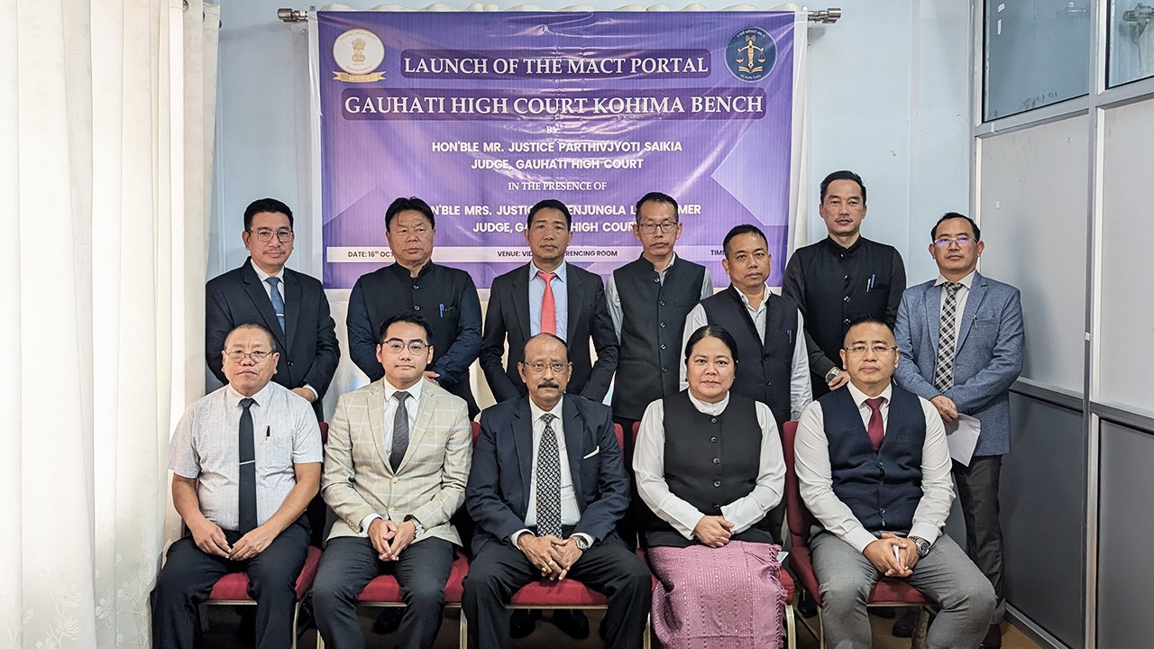 Launching of MACT Information Portal at Kohima Bench on 16-10-2025