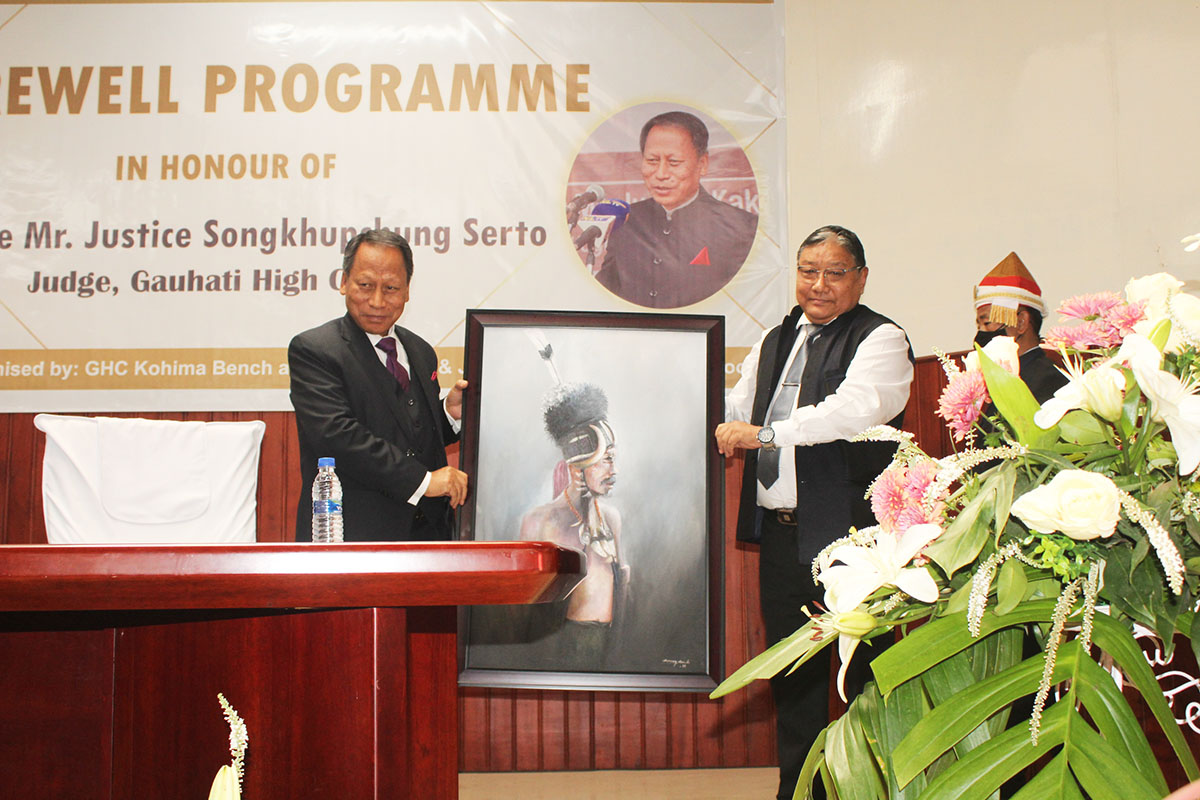 Farewell Programme for Hon’ble Mr. Justice Songkhupchung Serto on 24th February 2023