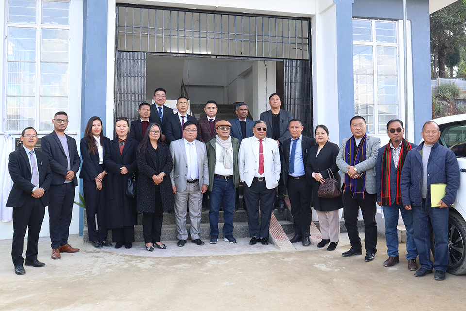 Inauguration of new District Court Complex at Tuensang on 16-01-2024