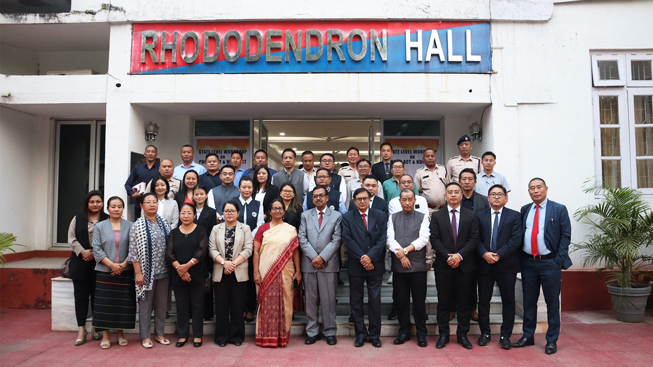 1-Day State Level Workshop on POCSO Act & NDPS Act held at Police Complex, Chumoukedima on 27-04-2024