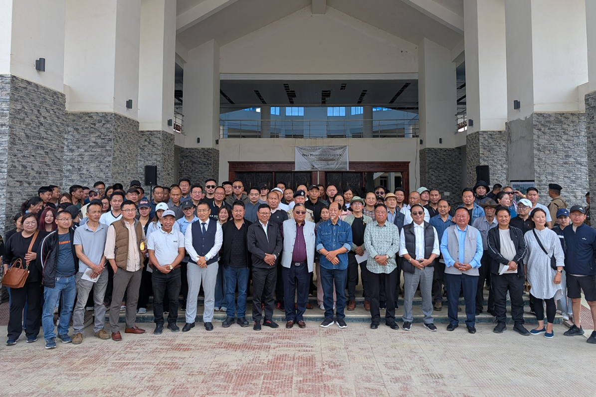 Tree Plantation Program held at New High Court Complex, Meriema on 17-05-2025