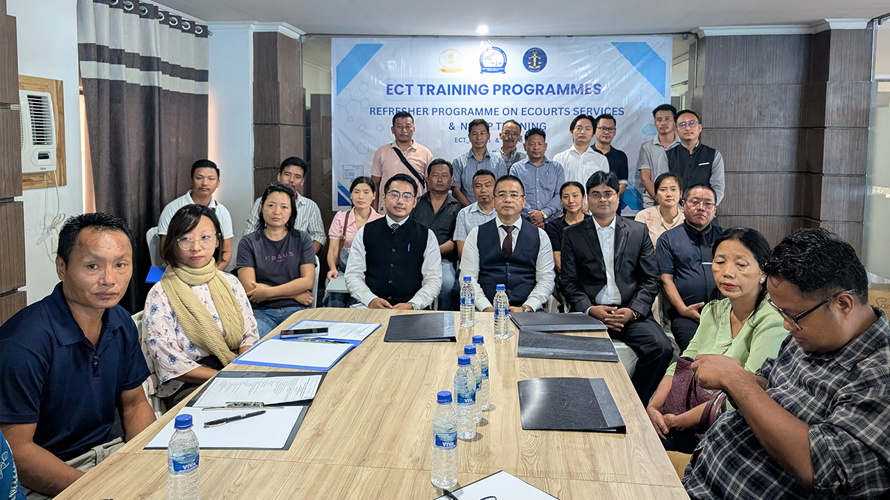 2-day ECT training programme for Staff of District Courts held at Hotel Shiloi Lake on 5-6 September 2025